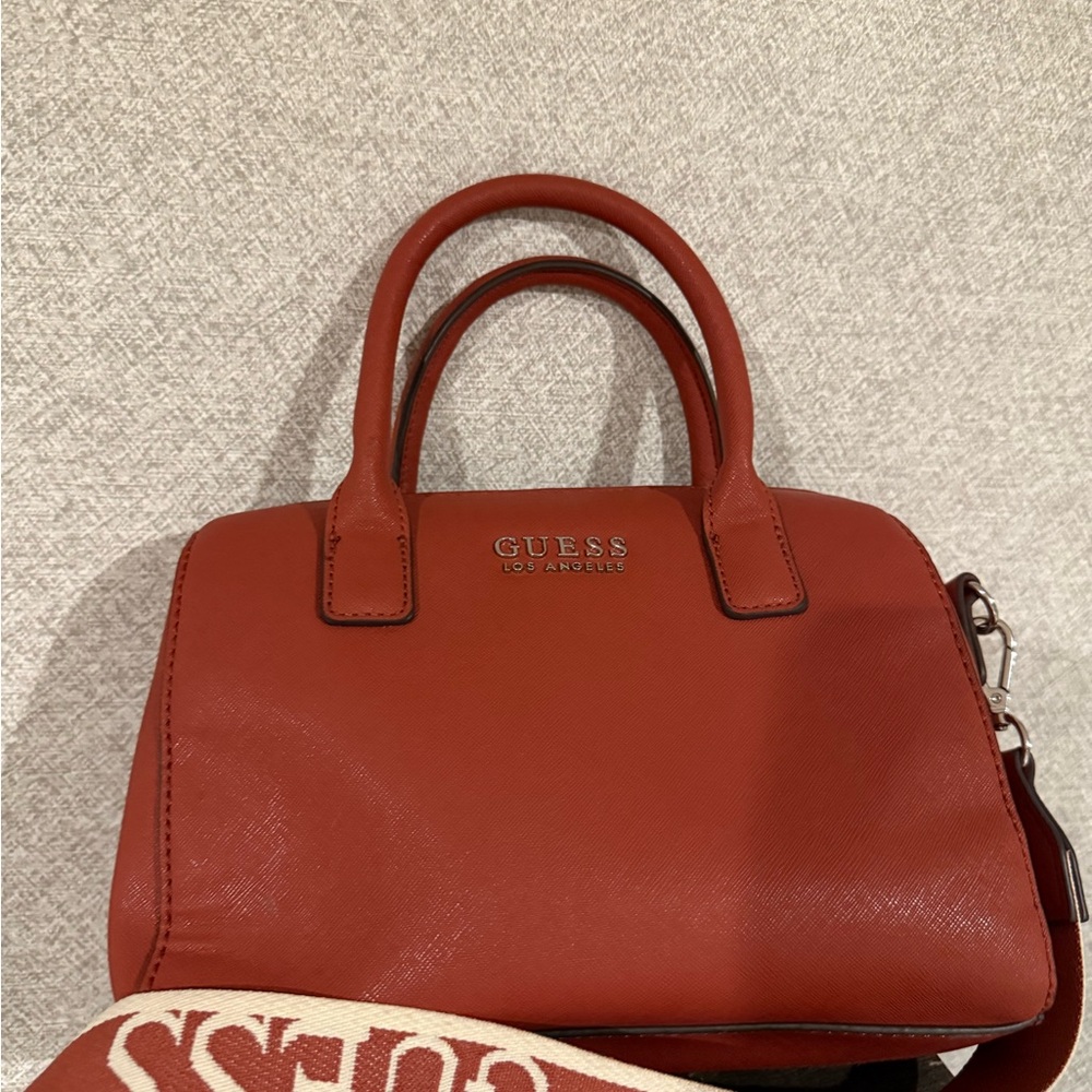 Guess Women's Satchel in Rich Brown
